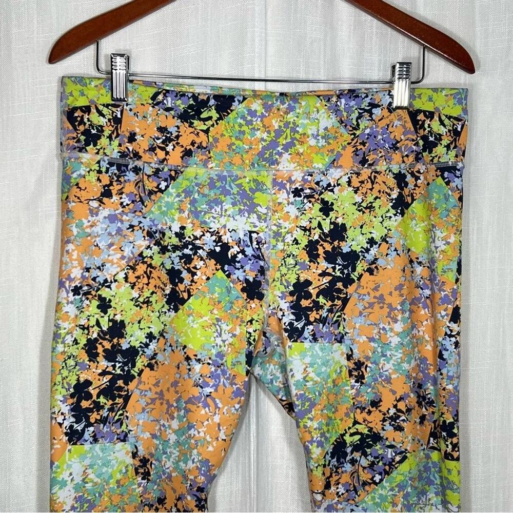 Fabletics Powerhold Multicolor Paint Splatter Cro… - image 2